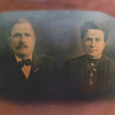 Francesco Ciota and Maria Fanale, circa 1895.