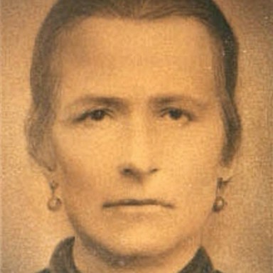 Pasquarosa Ursini, circa 1900, Calascio.