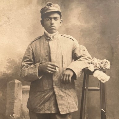 Nicola Roscetti (b. 1899), circa 1917, Italy.