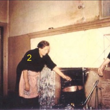 Dinner on the open hearth, 1979.